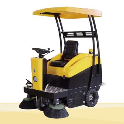 China Garment Shops Ride-on Floor Sweeper With Ceiling Electric Road Cleaning Machine For Street Shop School for sale