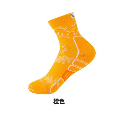 China Breathable Made In China Women Outdoor Stretch Tube Pink Color Sports Running Socks for sale