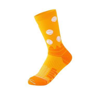 China Women's Breathable High Quality Awesome Cotton Leisure Mid Sports Tennis Socks for sale