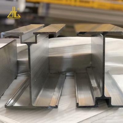 China Custom Aluminum H Beam Zhonglian Extrusion Aluminum Structural Transport Tools Beam For Construction 6063 6082 for sale