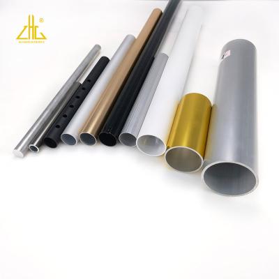 China Decorations Zhonglian Aluminum Seamless Pipe Customized Aluminum Round Tubing Tubes for sale