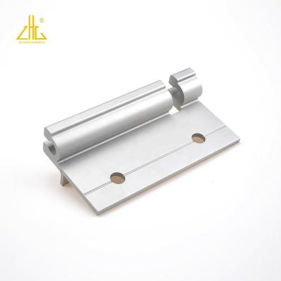 China Interior Architecture Furniture Profile Pivot Hinge Industial Hinge Alloy Aluminum Hardware For Door And Window Fit for sale