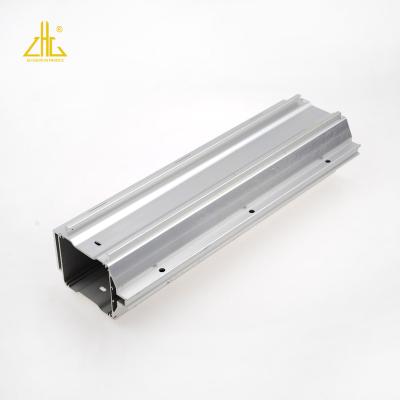 China Industial OEM GB Matt Anodized Industrial Extrusion Aluminum Profile For CNC With Processing Cutting Bending Drilling Punch Tapping for sale