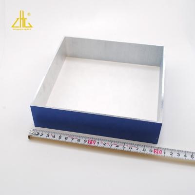 China Decorations Zhonglian Aluminum Rectangular Tube Aluminum Profile Extrusion / Aluminum Profiles Catalog for sale