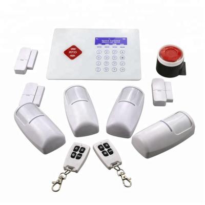 China Support Wireless Touch Screen Alarm Kit For Home Security System for sale