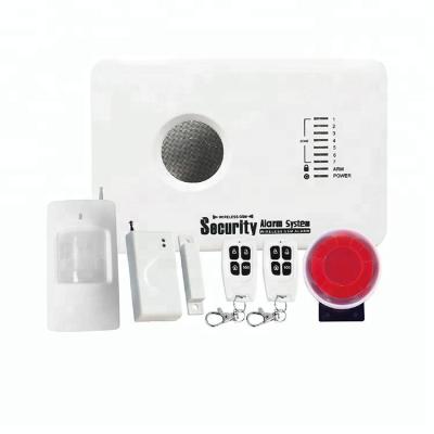 China Support alarm kit with ADEMCO contact ID protocol, 433mhz wireless, best security china alarm system for sale