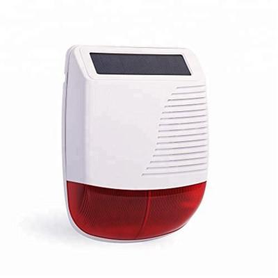 China Home Alarm Siren Strobe Alarm Outdoor Flash Solar Siren for sale