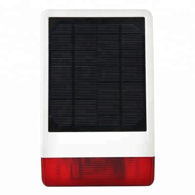 China Home Outdoor Solar Power Instant Siren for sale