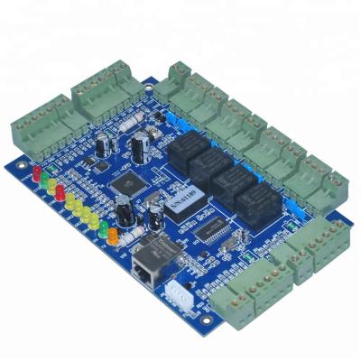 China Office/Home/Buidling/School/Hotel Free Software 4 Door Tcp IP Wiegand Access Control Board for sale