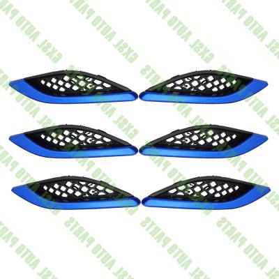 China For Maserati Ghibli Blue Left Right Side Fender Air Outlet Vent Cover Strip Kit OEM 670029939 670029940 for sale