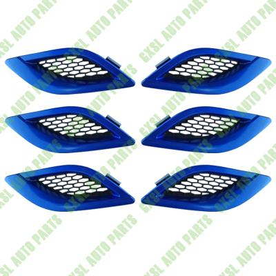 China For Maserati Quattroporte Blue Left Right Side Fender Air Outlet Vent Cover Strip Kit OEM 670013529 670013530 for sale