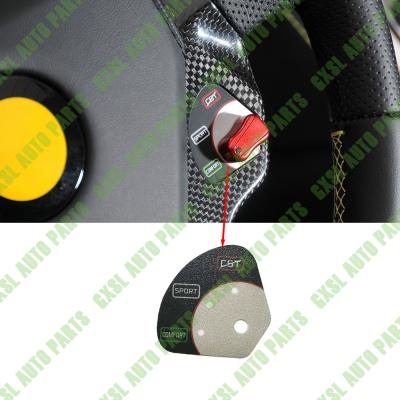 China For Ferrari California 2008-2012 Steering Wheel Mode Adjustment Sticker Steering Control Manettino Switch Sticker for sale