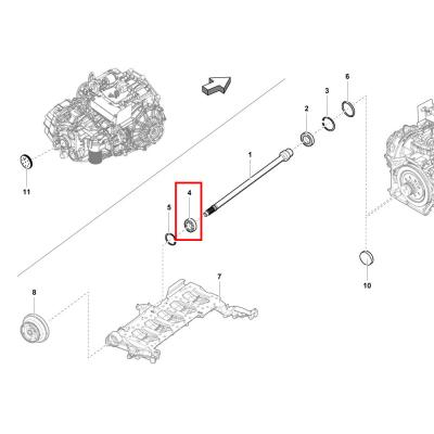 Κίνα Για την Lamborghini Gallardo Huracan Για την Audi R8 Μηχανή Κάρντανοξυλο προπέλαξυλοξυλοσφαιρικό λαβάνι OEM 086311430A προς πώληση