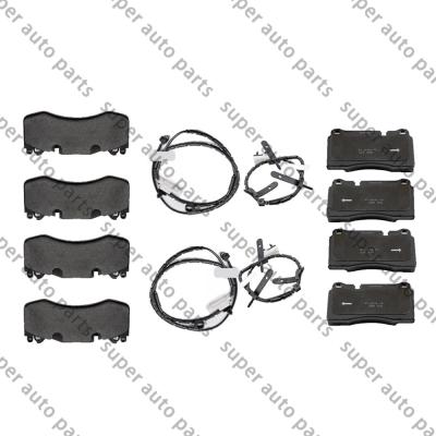 China Para o Aston Martin Rapide Kit de pastilhas de travagem dianteira e traseira com sensor OEM AD43-2C562-AA AD43-2C562-AB AD43-2D007-AA AD43-2D007-AB à venda