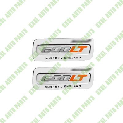 China 1 paar voor Mclaren 600LT Trim Metal Naambord Logo Badge, Aluminium Naambord Sign Te koop