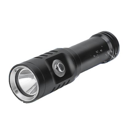 China J.DELIGHT DM001 MINI New Rechargeable LED Dive Torch XML L2 Underwater Camping Water Resistant Flashlight for sale