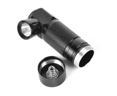 China HISWIM Industrial 3W LED MINI Rechargeable Flashlight CR123A or 16340 Battery EDC Led Flashlight Led Torch for sale