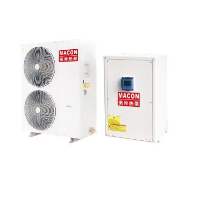 China Hot Sale MACON Outdoor Air Source evi DC Inverter Heat Pump Split Unit Heat Pump Air / Water Inverter for sale