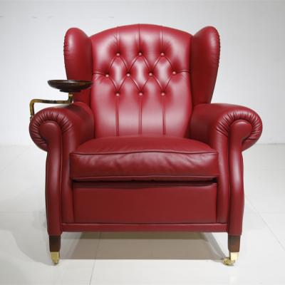 China European Luxury Convertible Leisure Living Room Furniture Home Cigar Chair Style Extended Extended Chair for sale