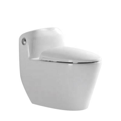 China Stylish Patent Double-Flow One-Piece Bathroom Ceramic Toilet Siphonic Toilet #81314 for sale