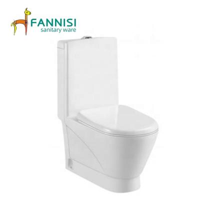 China Ceramic Human Bathroom Double-Flow Indian Toilet New Design One Piece Toilet for sale