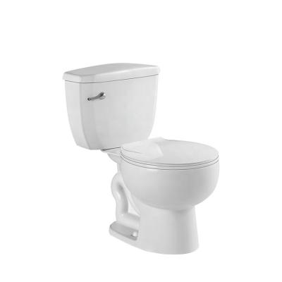 China Double-Flow Fannisi Best Selling Tightly Coupled Asian P Two-Piece Professional Trap Toilet Part for sale