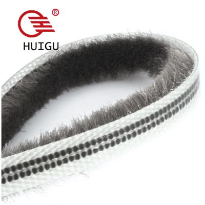 China good quality aluminum door hardware ATI accessories wool pile brush bottom window dust seal for sale