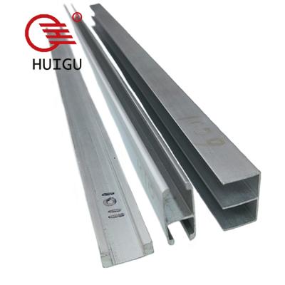 China Modern E Shaped Aluminum Glass Slider Track Groove Glass Cabinet Door Sliding Glass Door for sale