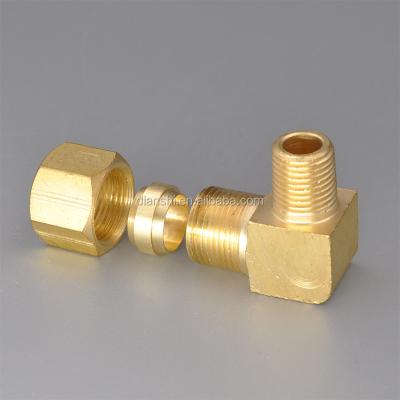 China Water/Gas/Oil/Air Brass Tee 1/4