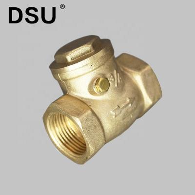 China General 3/4 NPT Brass Thread Swing Check Valve for sale