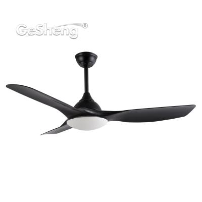 China Ceiling fan with light modern simple led fan 3 ABS blades DC remote control bldc led ceiling fan light for sale