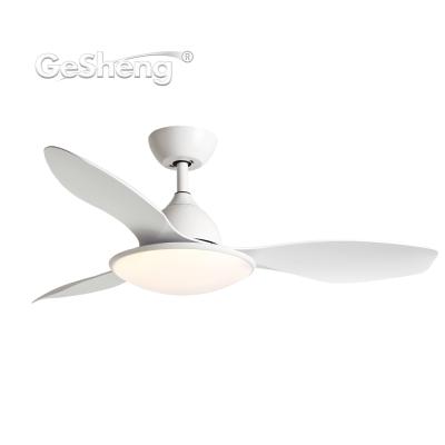 China Modern single forward and reverse bldc cele dc 48 inch remote control fan lamp white fan 3 blades with light for sale