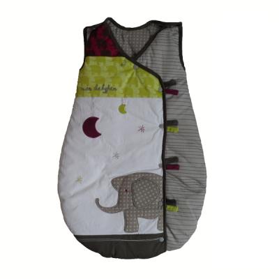 China 100% Antibacterial Cotton Infant, Baby Newborn Sleeping Embroidery Animal Sack for sale