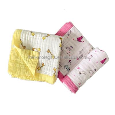 China 6 Diapers Disposable Baby Muslin Wraps Wrap Cover for sale