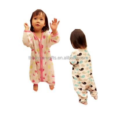 China Long Gain 100% BAMBOO CHIFFON KIDS LONG GAIN ROMPER for sale