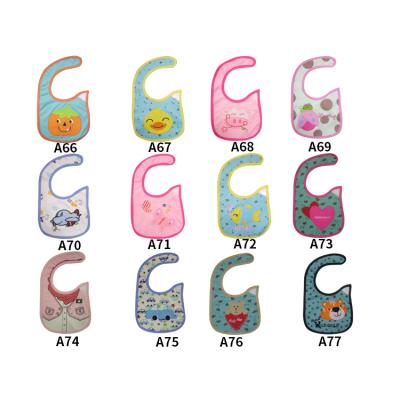 China Baby's favorite 100% cotton antibacterial bibs for sale