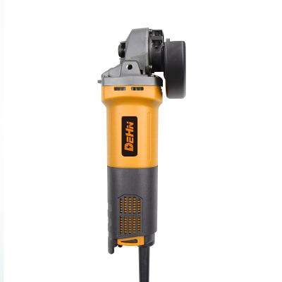 China Heavy Duty Angle Grinder Grinding And Surface Treatment 10500r/min 220V/50HZ Highly Cost Effective Port Armature 100mm Switch for sale