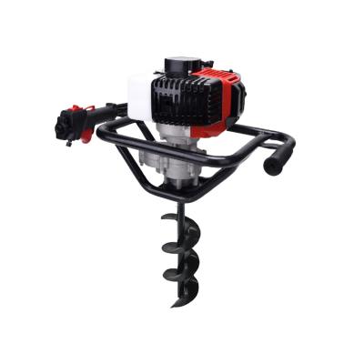 China 52CC 1.75KW Lightweight Ground Ice Auger Gasoline Auger Horizontal Drilling Machine for Tree and Flower Planting for sale