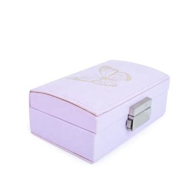 China Jewerly Storage Factory Direct Selling Price Included Box With Printed Butterfly For Jewelry Display Case for sale