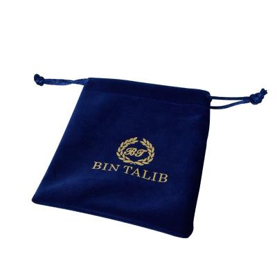 China Hot Selling Jewerly Storage Customized Packaging Suede Envelope Felt Cloth Jewelry Pouch Velvet Jewelery Pouches Royal Blue Pouches for sale