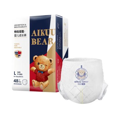 China China Factory Factory Wholesale Ultra-Soft Absorbent Diapers Printed Baby Diaper Durable Diaper for sale