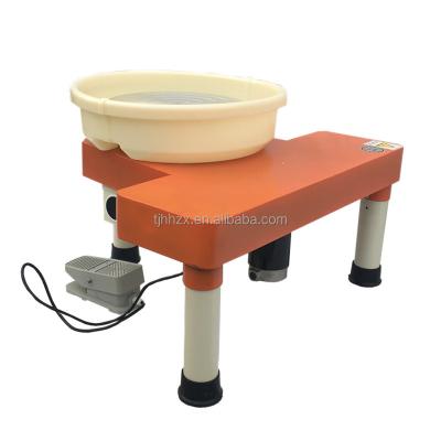 China Mini Electric Pottery Wheel Machine Hot Selling Small Steel Pottery Forming Machine For DIY for sale