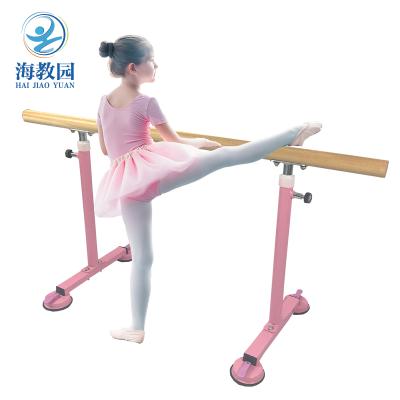 China Dance Training Factory Hot-selling indoor or outdoor portable height adjustable ballet bars for kids and dancers for sale