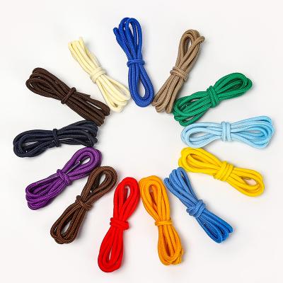 China Factory Wholesale 30 Color Round Sports Shoe Laces High Quality Round Shoe Laces for sale