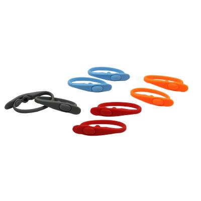 China Round Rubber Laces Lazy Elastic Convenient Design No Tie Laces for sale