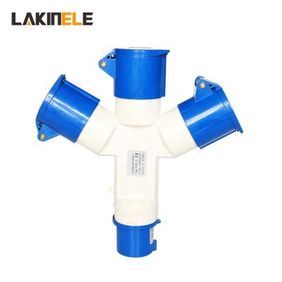 China Wholesaler LK1013 1012 IP44 16A 32A 63A European type outdoor industrial multifunctional socket outlets for sale