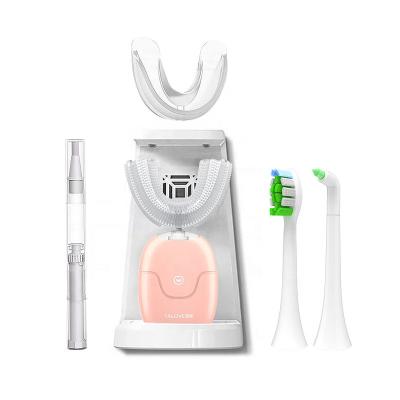 China Teeth Cleaner/Tooth Whitener/Electric Toothbrush Sonic Toothbrush Teeth Whitening Kit U Shape Degree 360 ​​Gum Massage For Adult for sale