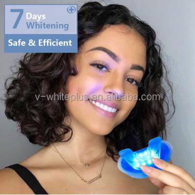 China Current New Arrival OEM Label Daily Home Use Led Light Professional Rechargeable Cordless Teeth Whitening Kit For Private Logo for sale