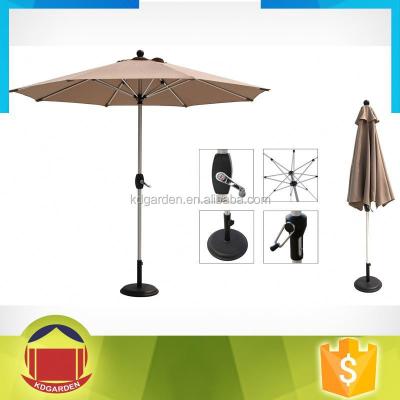 China KD-B009 Hot Sale Large Aluminum Aluminum Beach Umbrella for sale