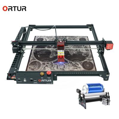 China Hotels Ortur Wooden Engraver DIY Mini Desktop Printer Laser Engraving Machine for sale